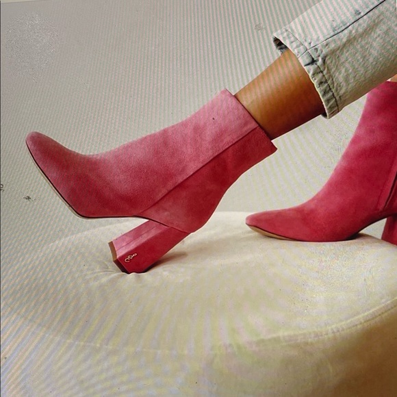 Sam Edelman Pink Codie Boots, Size 7M